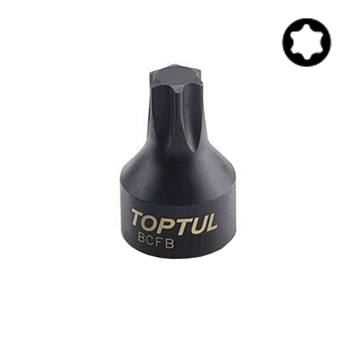 Головка TORX TOPTUL T27 1/4" (цельная) BCFB0827